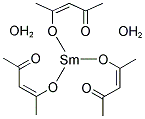 乙酰丙酮钐 结构式