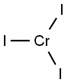 碘化铬(III) 结构式