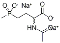 N-Acetyl Glufosinate-d3 DisodiuM Salt 结构式