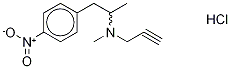 rac 4-Nitro Deprenyl Hydrochloride 结构式