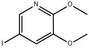5-Iodo-2,3-dimethoxypyridine 结构式