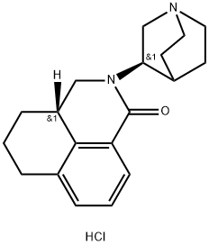 (S,R)-盐酸帕洛诺司琼 结构式