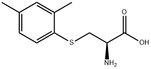 S-(2,4-Dimethylbenzene)-D,L-cysteine 
 结构式