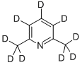2,6-二甲基吡啶-D9 结构式