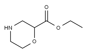 2-吗啉羧酸乙酯 结构式