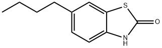 6-BUTYL-2(3H)-BENZOTHIAZOLONE 结构式