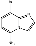IMidazo[1,2-a]pyridin-5-aMine, 8-broMo- 结构式