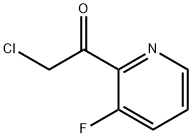 2-氯-1-(3-氟吡啶-2-基)乙烷-1-酮 结构式