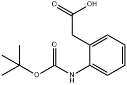 2-(2-((tert-Butoxycarbonyl)amino)phenyl)aceticacid