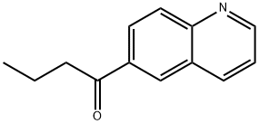 1-Quinolin-6-yl-butan-1-one 结构式