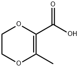 3-甲基-5,6-二氢-1,4-二恶英-2-羧酸 结构式