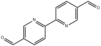 2,2'-联吡啶-5,5'-二甲醛 结构式
