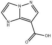 1H-咪唑并[1,2-B]吡唑-7-羧酸 结构式