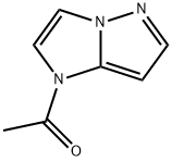 1H-Imidazo[1,2-b]pyrazole, 1-acetyl- (9CI) 结构式