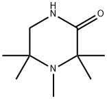 Piperazinone, 3,3,4,4,5-pentamethyl- (9CI) 结构式