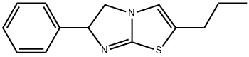 5,6-dihydro-6-phenyl-2-n-propylimidazo(2,1-b)thiazole 结构式
