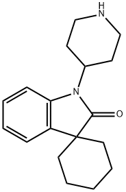 1-(哌啶-4-基)螺[环己烷-1,3-吲哚啉]-2-酮 结构式