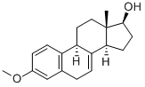 3-甲氧基-17b-羟基-1,3,5(10),8(9)-雌甾四烯 结构式