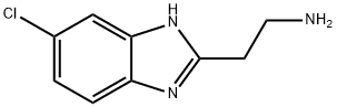 2-(5-氯-1H-苯并咪唑-2-基)乙胺 2HCL 结构式