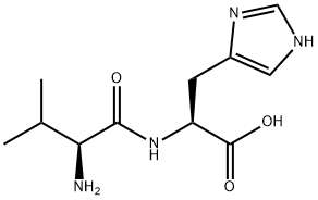 H-VAL-HIS-OH 结构式