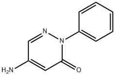 5-AMINO-2-PHENYLPYRIDAZIN-3(2H)-ONE 结构式