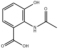 Benzoic acid, 2-(acetylamino)-3-hydroxy- (9CI) 结构式