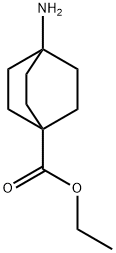 Bicyclo[2.2.2]octane-1-carboxylic acid, 4-aMino-, ethyl ester 结构式