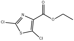 2-,5-二氯-4-噻唑甲酸乙酯 结构式