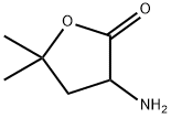 3-Amino-4,5-dihydro-5,5-dimethylfuran-2(3H)-one 结构式