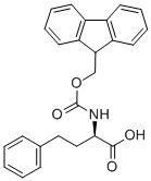 芴甲氧羰酰基D-高苯丙氨酸 结构式