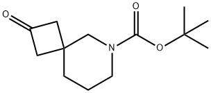 tert-butyl 2-oxo-6-azaspiro[3.5]nonane-6-carboxylate 结构式