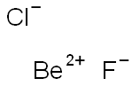 Beryllium chloride fluoride 结构式