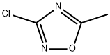 3-氯-5-甲基-1,2,4-噁二唑 结构式