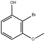 2-溴-3-甲氧基苯酚 结构式