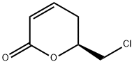 (S)-6-氯甲基-5,6-二氢吡喃-2-酮 结构式