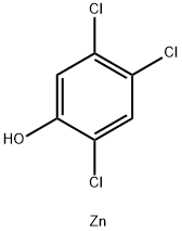 zinc bis(2,4,5-trichlorophenoxide)  结构式