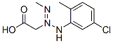 [3-(5-chloro-2-methylphenyl)-1-methyltriazen-2-yl]acetic acid 结构式