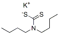 potassium dibutyldithiocarbamate  结构式