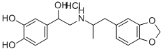 化合物 PROTOKYLOL HYDROCHLORIDE 结构式