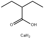 双(2-乙基丁酸)钙 结构式