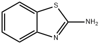 2-氨基苯并噻唑 结构式