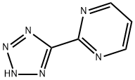 2-(1H-四氮唑-5-基)嘧啶 结构式
