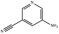 3-氰基-5-氨基吡啶 结构式