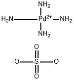 硫酸四氨钯 结构式