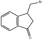 3-BROMOMETHYL-INDAN-1-ONE 结构式