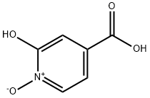 2-羟基烟酸氮氧化物 结构式