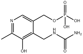 4'-carbamoylpyridoxamine 5'-phosphate 结构式