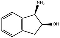 (1R,2S)-1-氨基-2-茚醇 结构式
