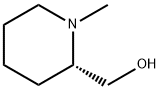 (2S)-N-甲基-2-哌啶甲醇 结构式