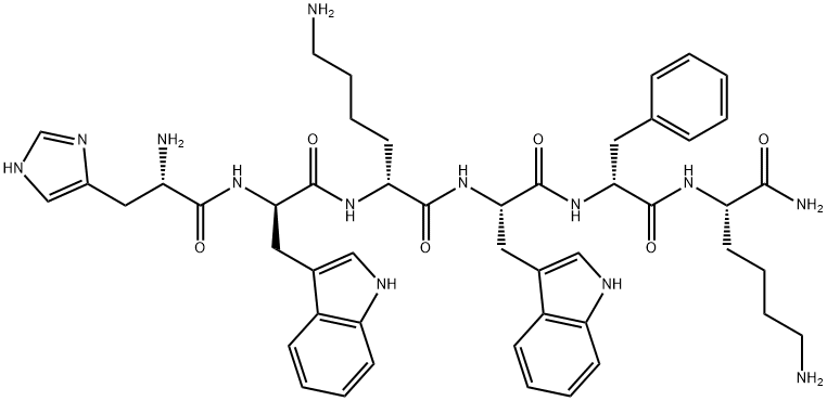(D-LYS3)-GHRP-6 结构式